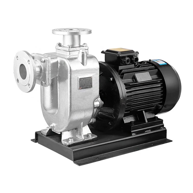 ZWL type direct connected self-priming non-clogging sewage pump